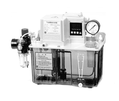 气动卸压式稀油润滑泵QRB型