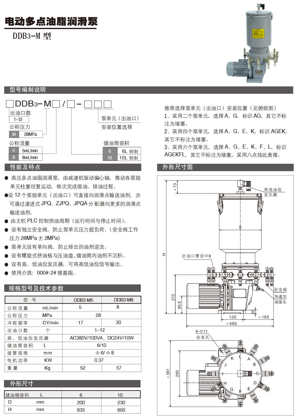 电动多点油脂润滑泵DDB3-M型参数.jpg